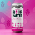 PLACEHOLDER, replace with final product photography. Dark Berry Kentucky Hop Water 4-pack, 16 oz cans.